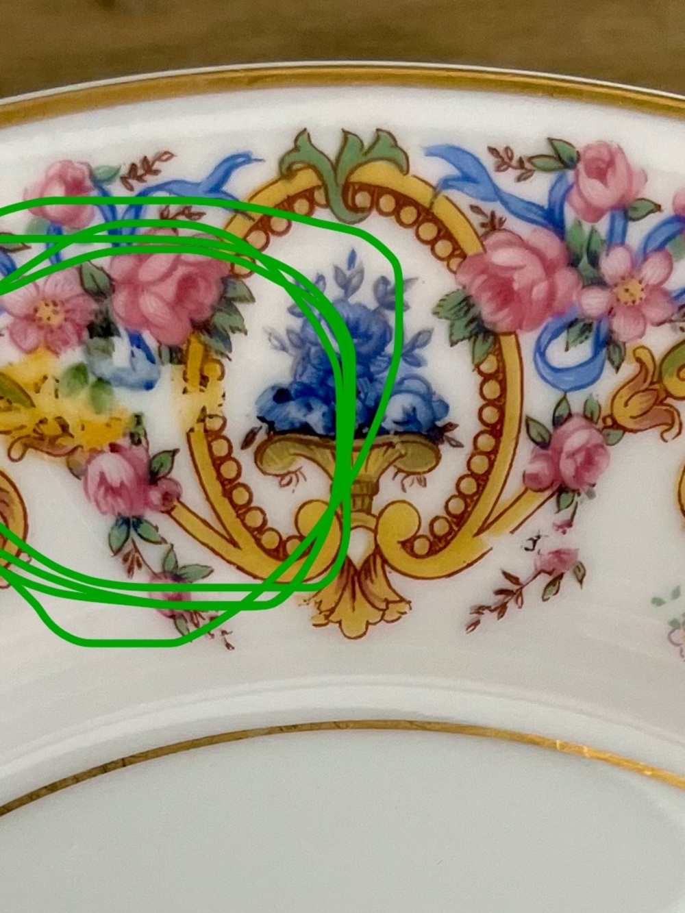 Vintage Haviland Limoges France Renaissance Salad Plates - Set of 6 (1936-1945) - Picture 6 of 6